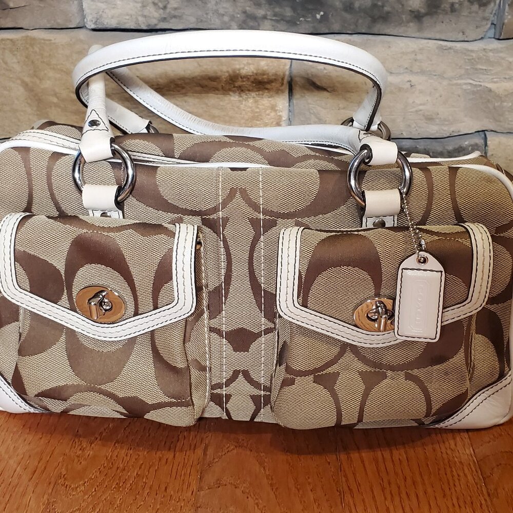 Coach Signature Pocket Satchel